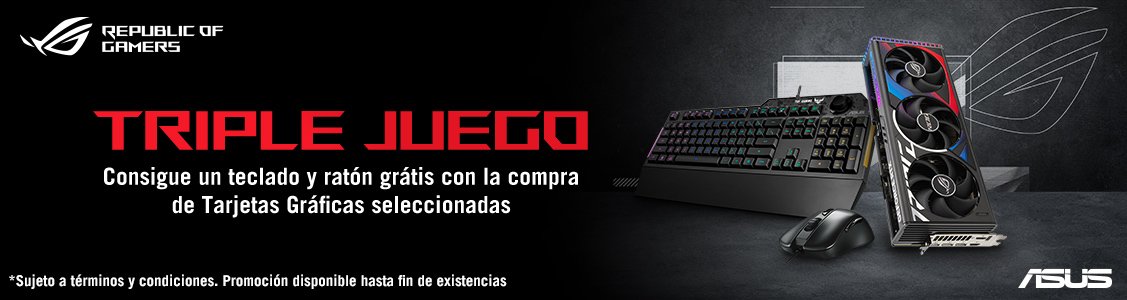 Consigue un fantastico teclado y raton con Asus
