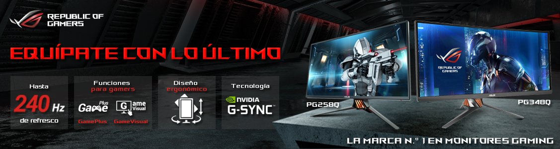 Promociones elige tu monitor asus