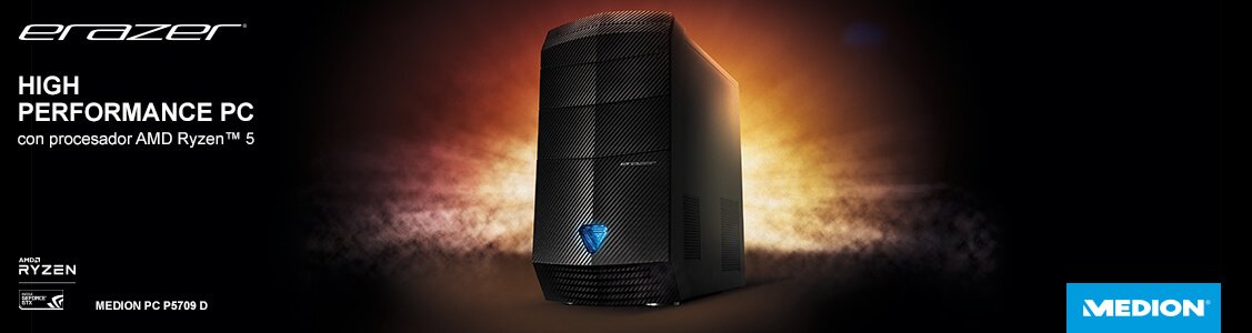 Promociones seleccion sobremesa gaming medion