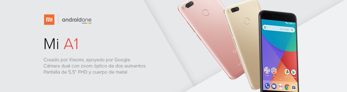 Promociones smartphone xiaomi Mi A1