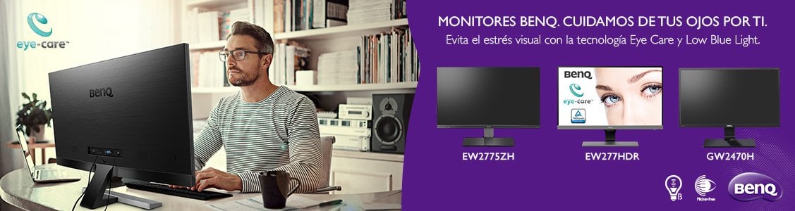 Promociones benq tecnologia eyecare