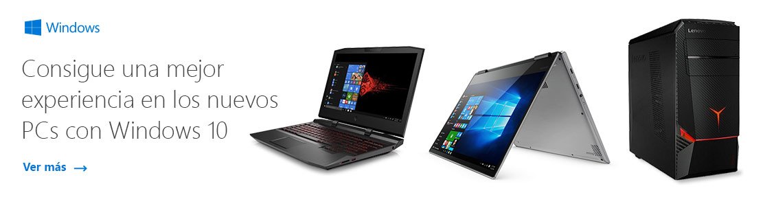 Promociones equipos con windows 10