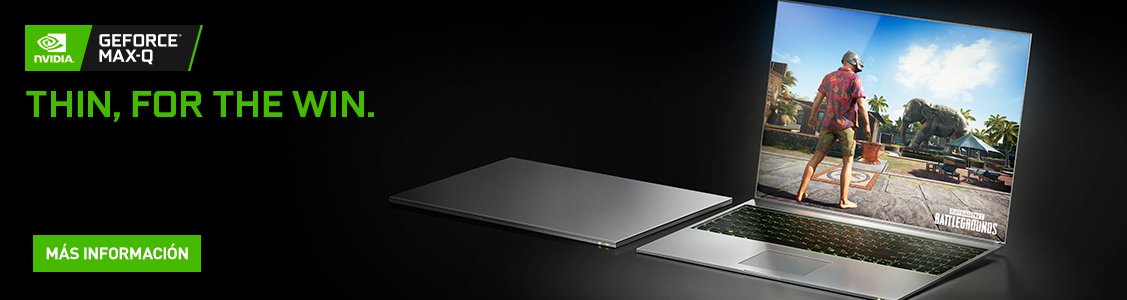 Promociones equipos nvidia thin and light