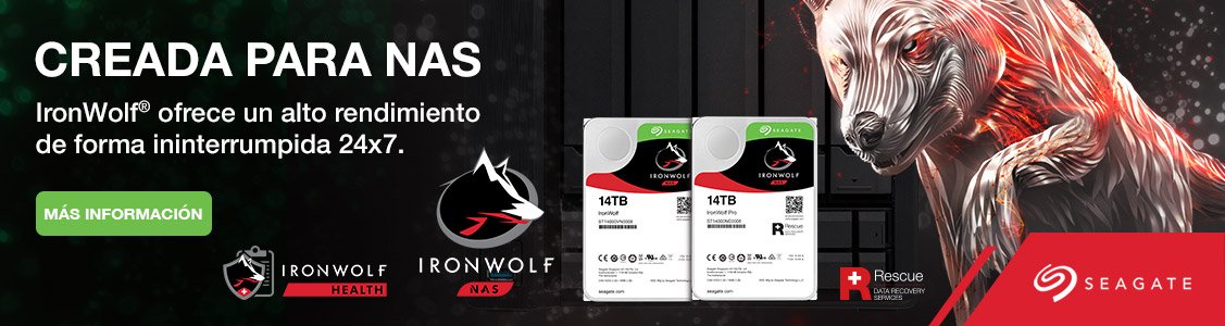 Promociones seleccion ironwolf seagate discos duros