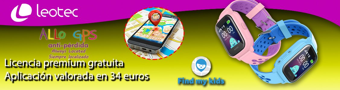 Promociones FindMyKids Premium Gratis con tu Leotec Allo Kids