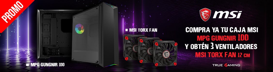 Promociones MSI MPG Gungnir 100