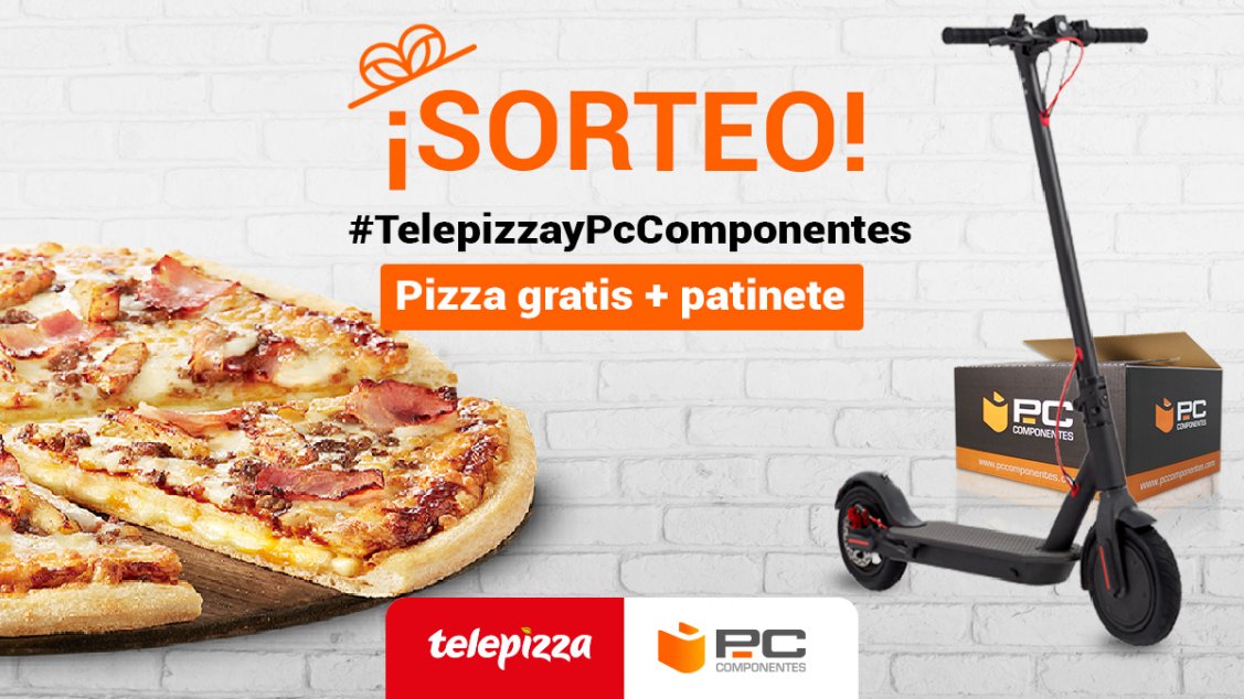 Promociones Sorteo PcComponentes y Telepizza