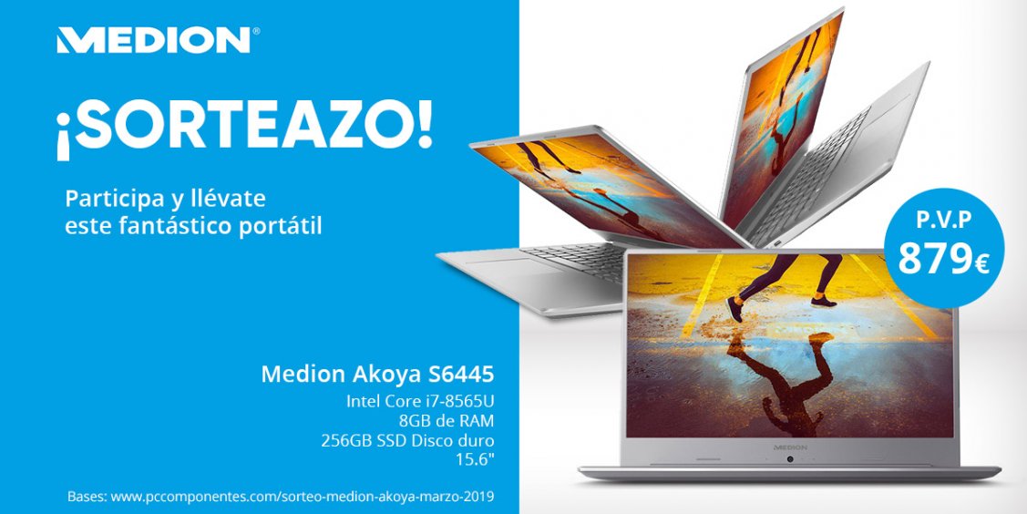 Promociones Sorteo Medion Akoya Marzo 2019