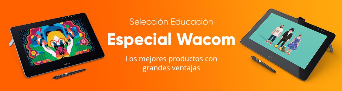 Promociones especial educacion Wacom