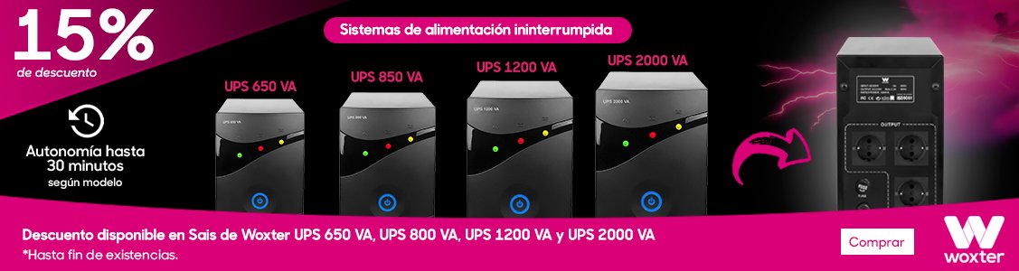 Promociones Woxter Sais