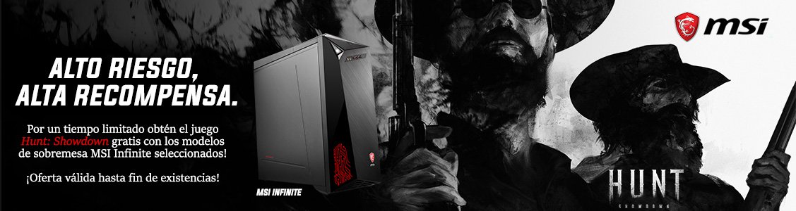 Promoción hunt showdown msi