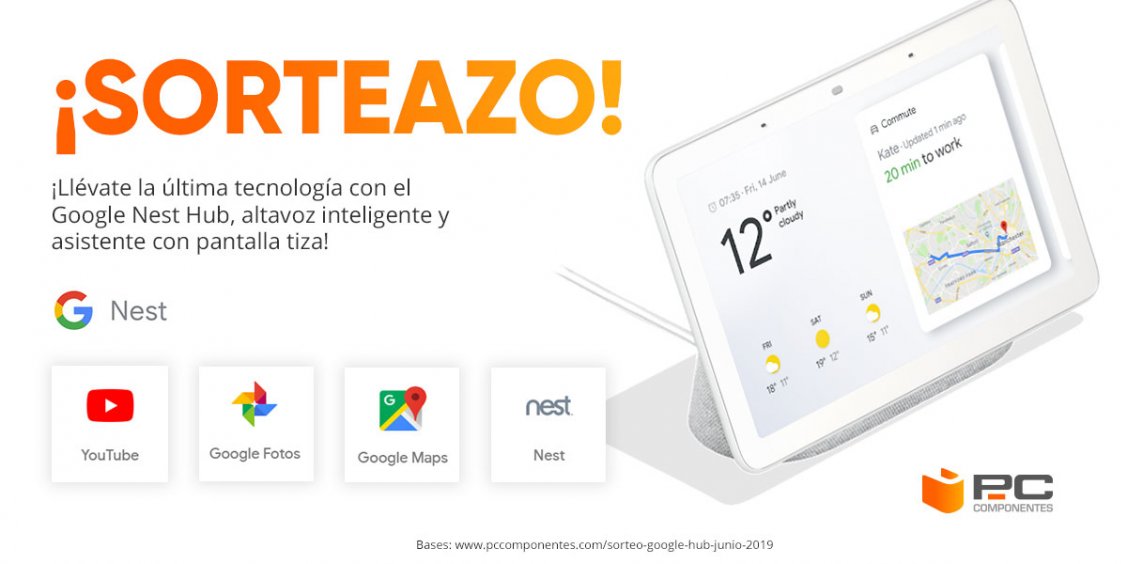 Promociones Sorteo Google Hub Junio 2019