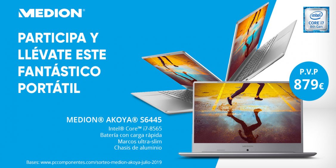 Promociones Sorteo Medion Akoya Julio 19
