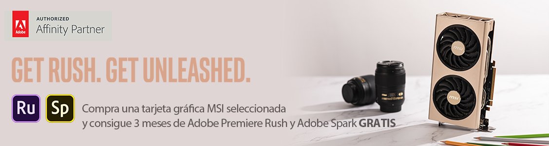 Promociones Get Rush. Get Unleashed