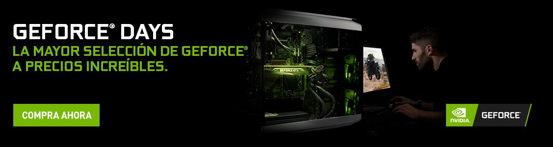 Promociones nvidia geforce week
