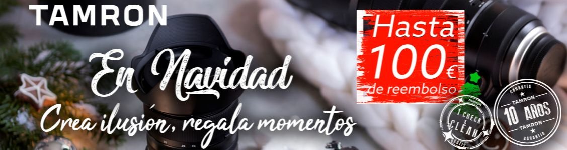 Promociones Promocion Cashback Tamron Navidad 2109