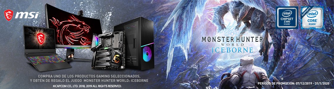 Promociones promo monster hunter