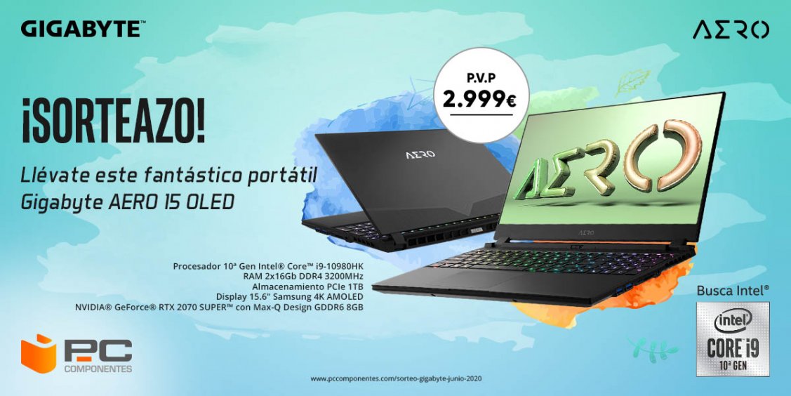 Promociones sorteo gigabyte junio 2020
