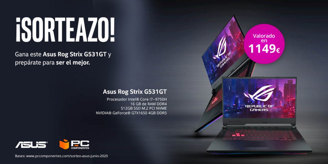 Promociones Sorteo Asus Junio 2020