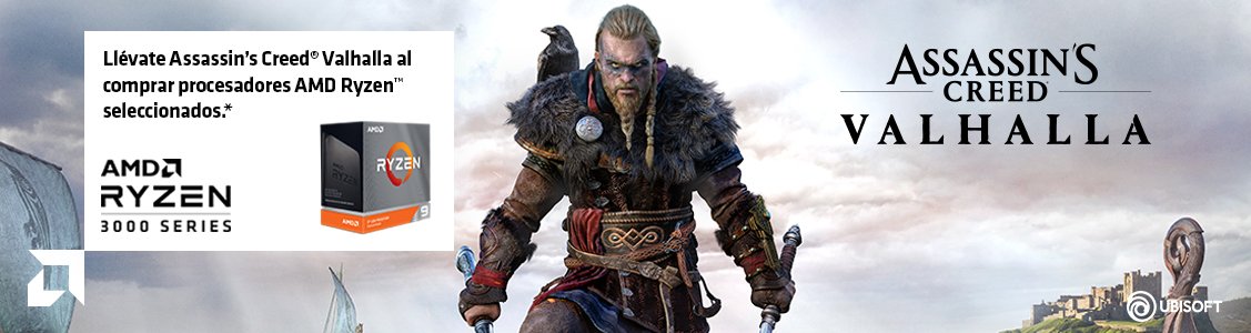Promociones Llévate Assasin’s Creed Valhalla con tu Ryzen
