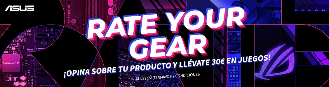 Promociones Asus Rate your gear