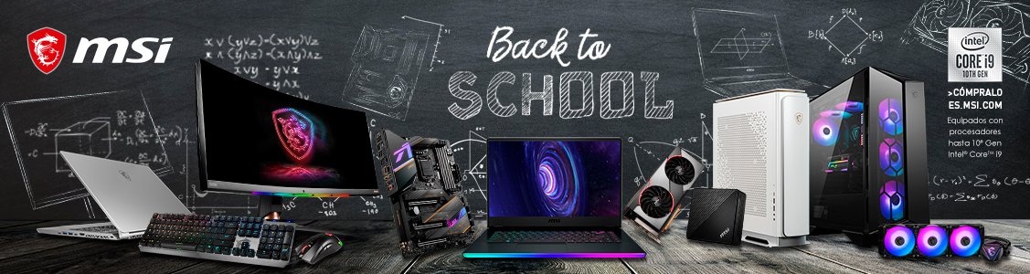Promociones MSI BACK TO SCHOOL 2020