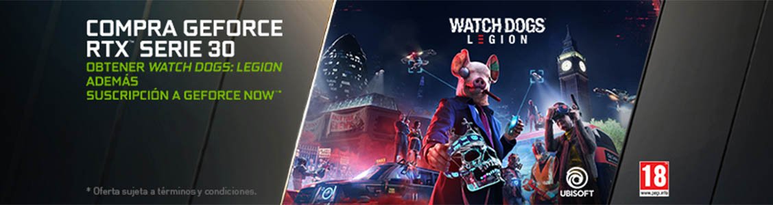 Promociones la mejor jugada con las nuevas geforce rtx serie 30