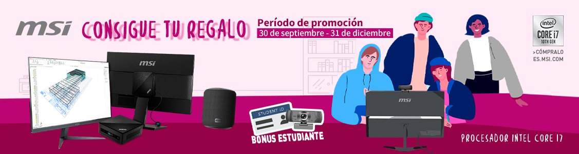 Promoción smart learning with pro msi