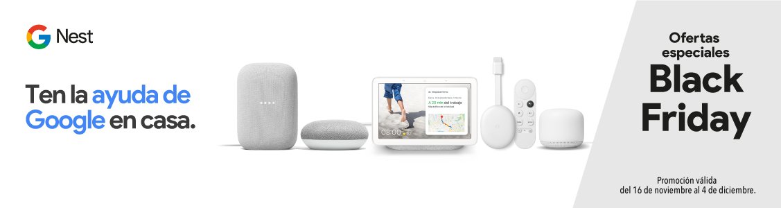 Promociones TEN LA AYUDA DE GOOGLE EN CASA