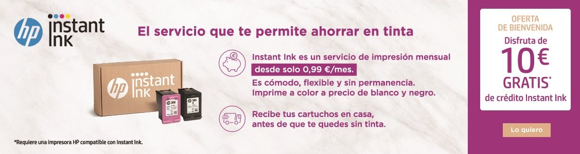 Promociones HP INSTANT INK, EL SERVICIO QUE TE PERMITE AHORRAR EN TINTA