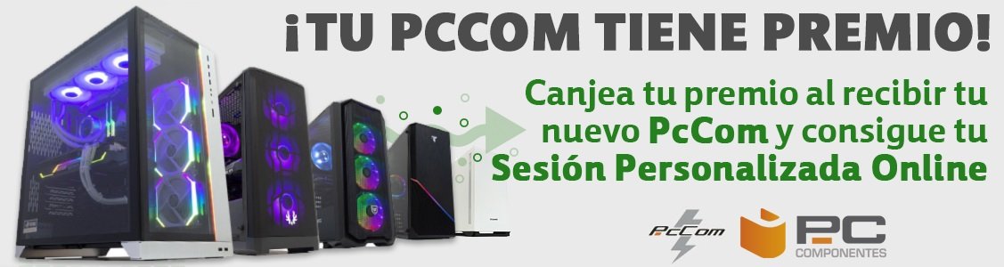 Promociones ¡Tu PcCom tiene premio!