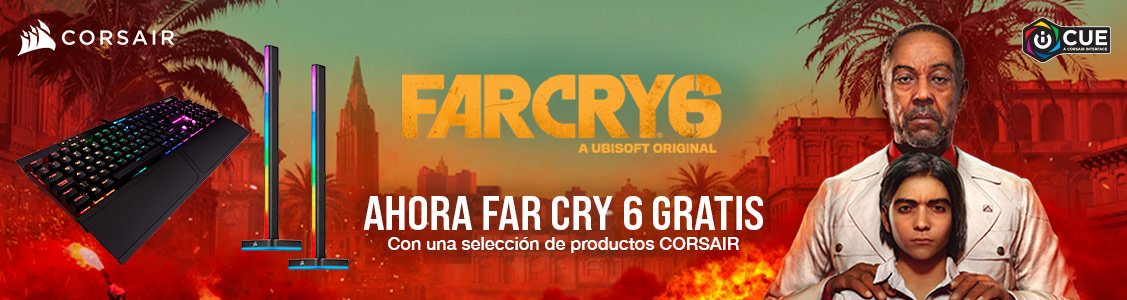 Promociones FARCRY6 Gratis con Corsair