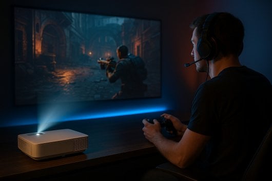Como escolher um Projetor Gamer Como escolher um Projetor Gamer