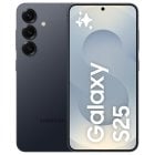 Smartphone Samsung Galaxy S25 avec IA, stockage de 512 Go, batterie de 4 000 mAh, bleu et noir