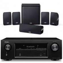 Denon AVR-X520BT Home Cinema 5.1 3D 4K Bluetooth + Altavoces Yamaha NSP 20 en PcComponentes