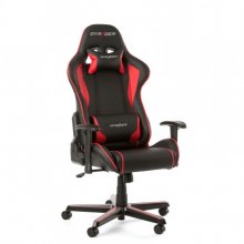 DXRacer F-Series OH/FE08/NR Silla Gaming Negro/Rojo en PcComponentes