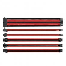 Thermaltake TtMod Sleeve Pack Cables Extension Placa Base Negro/Rojo en PcComponentes