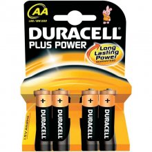 Duracell MNLR06PPK4 Pack 4 Pilas Plus Power AA 1.5V