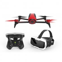 Parrot Bebop 2 Drone Rojo + Skycontroller 2 + CockpitGlasses en PcComponentes