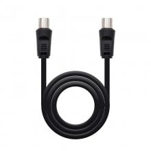 Cable Coaxial Antena Analogico 1.8m Negro en PcComponentes