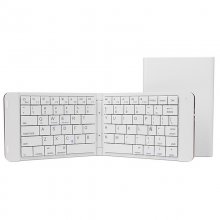 Leotec Teclado Mini Bluetooth Plegable con Batería Blanco