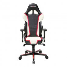 DXRacer R-Series OH/RH110/NWR Silla Gaming Negra/Blanco/rojo en PcComponentes