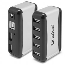 Unotec HUB USB con 7 Puertos Torre Alimentado en PcComponentes