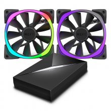 NZXT Aer RGB Ventilador 120mm + Controlador Hue+ en PcComponentes