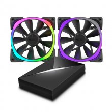 NZXT Aer RGB Ventilador 140mm + Controlador Hue+ en PcComponentes
