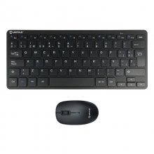 UNYKAch Combo MK288 Pro Nano Wireless Kit Teclado + Ratón Inalámbricos Negros en PcComponentes