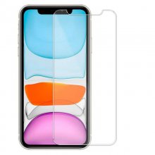 OcioDual Protector de Pantalla Cristal Templado Premium 9H Vidrio Plano para iPhone XR/11