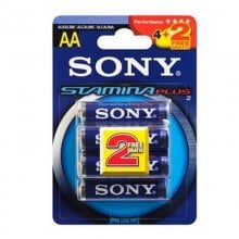 Sony AM3 Pack 4+2 Pilas Alcalinas Stamina Plus AA LR6 en PcComponentes