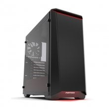 Phanteks Eclipse P400S Cristal Templado USB 3.0 Negra/Roja en PcComponentes