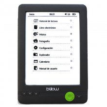 Billow E03FL E-reader Tinta Electrónica 4GB Luz Frontal 6" Negro en PcComponentes